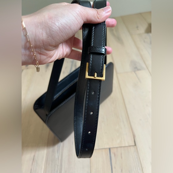 REVERSED satchel in Black Saint Laurent (YSL) with box/receipts - Picture 6 of 16